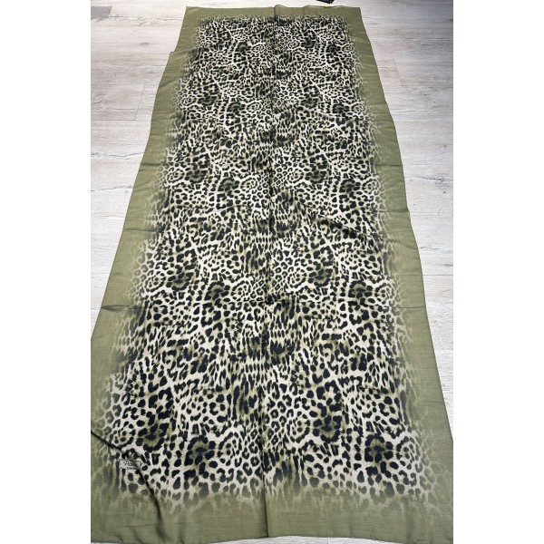 Dijital Soft Leopar Şal 0004